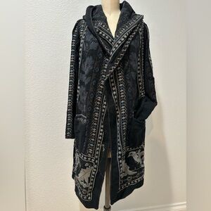 BIYA 🎁 Johnny Was Long Hoodie Sweater Jacket